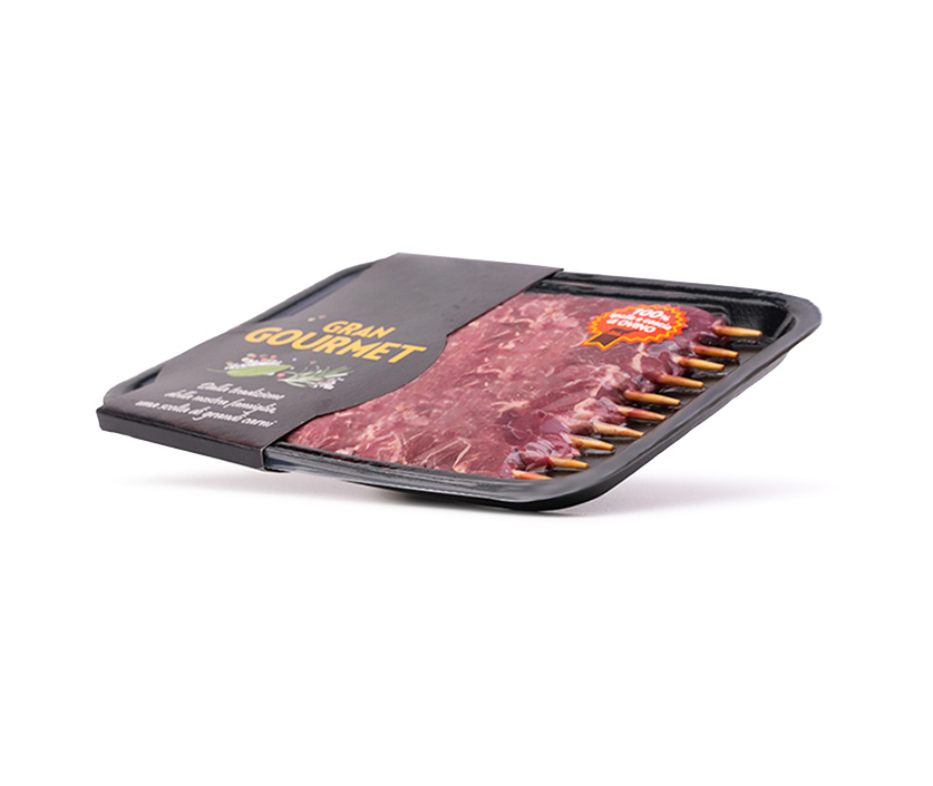 Tray packaged with ILPRA tray sealing technology